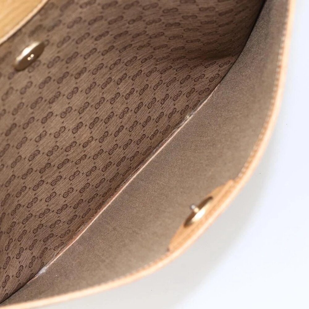 GUCCI Micro GG Supreme Web Sherry Line Bag PVC Beige 002 904 0223 Auth 156847 - Picture 13 of 16